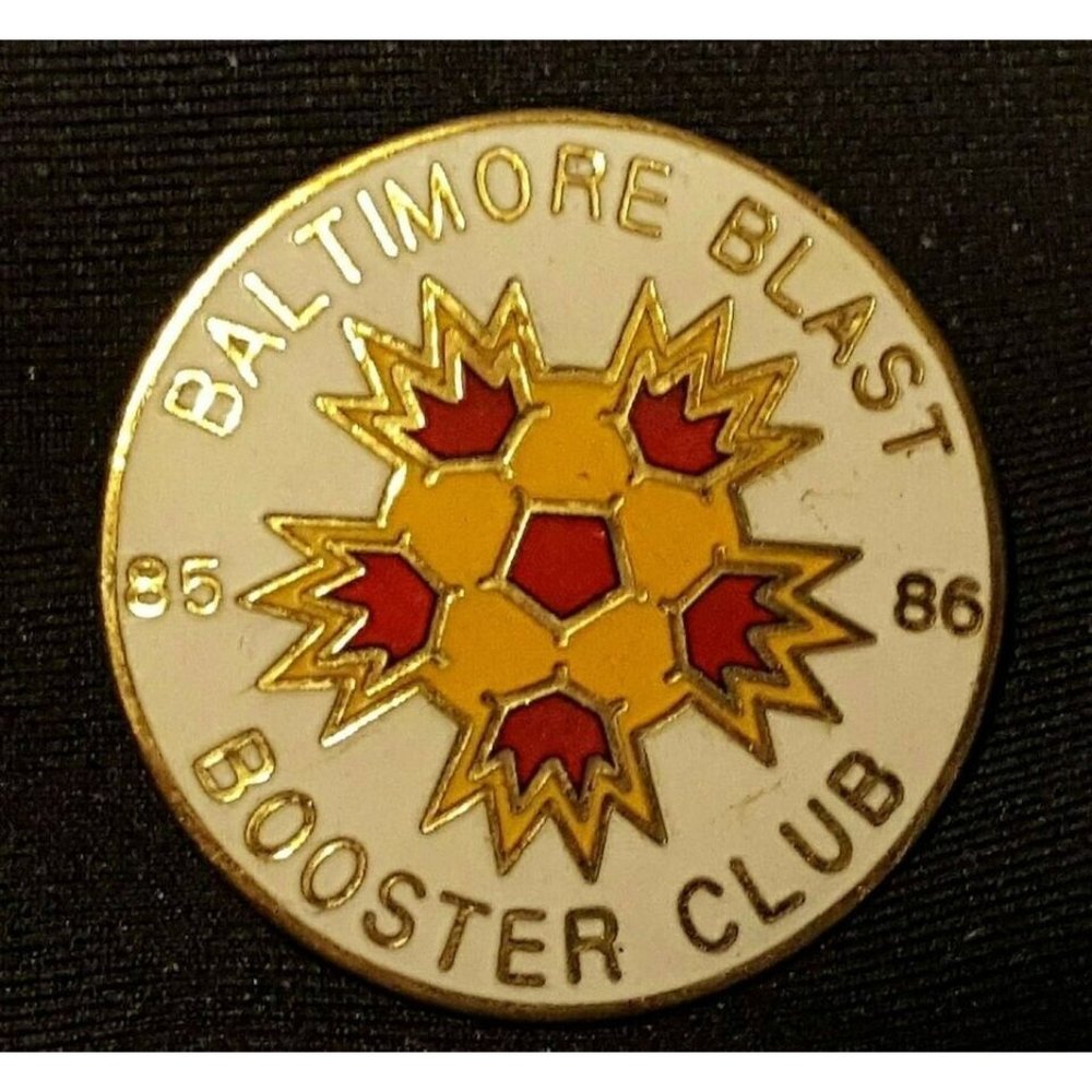 Baltimore Blast Booster Club Lapel Pin 85' 22bg2